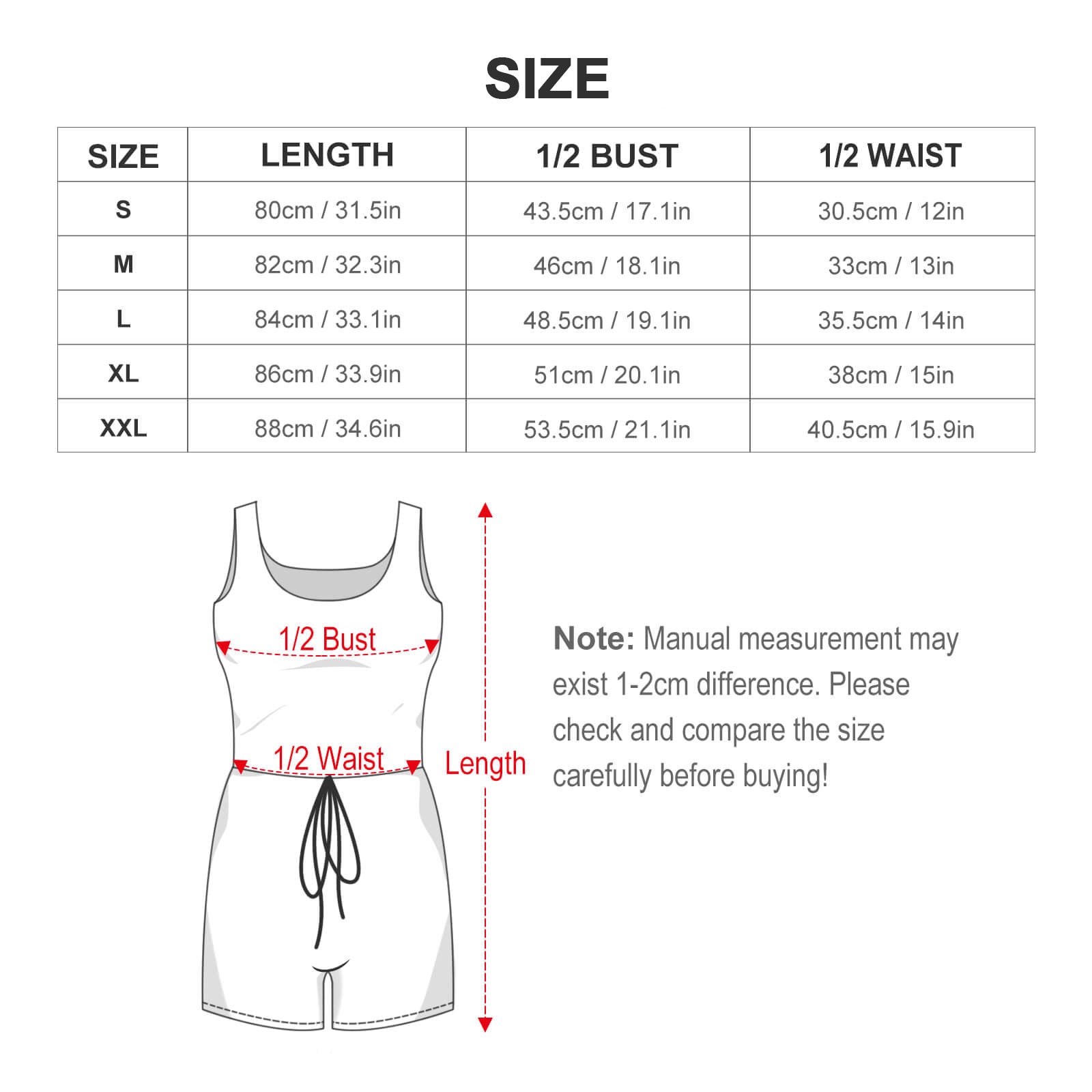 Women's Loose Tie-Waist Jumpsuit