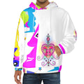 EZ Dous By Tetpwav Men's Flannel Hoodie (Model H63)