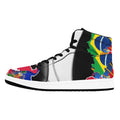 PwavTenis Mondyal la Men's High Top Sneakers (Model 20042)