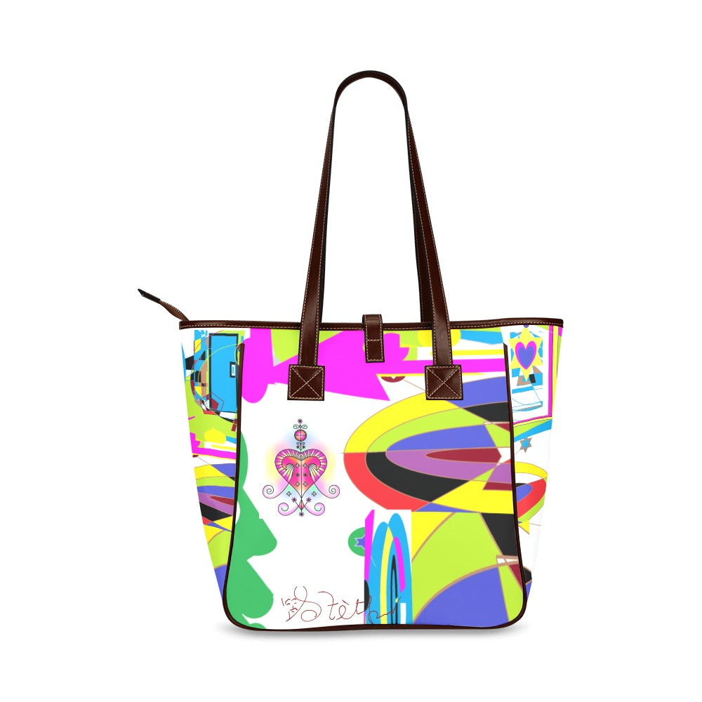 Fanm Dous By Tetpwav Classic Tote Bag (Model 1644)