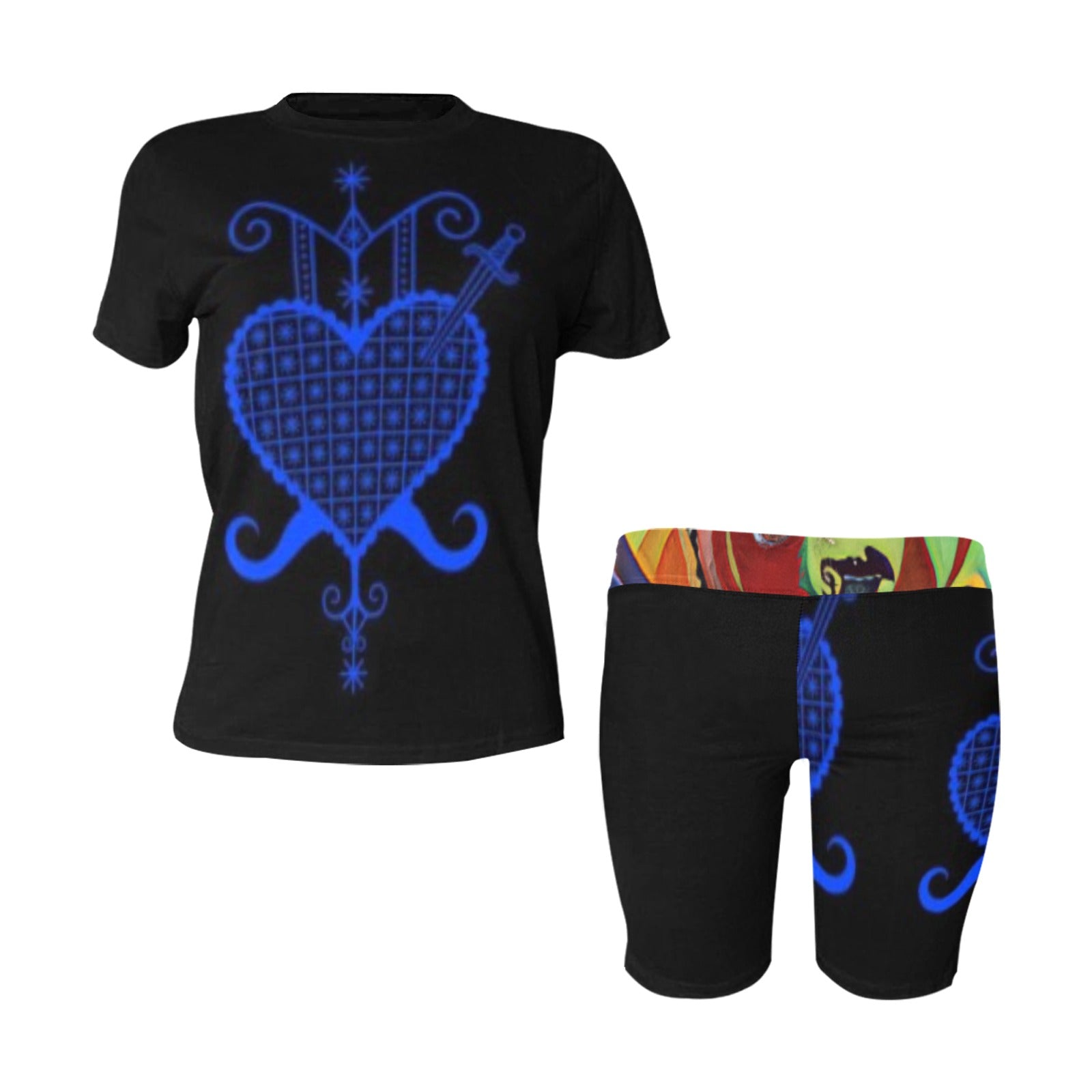 EzSpot ts Women's Short Yoga Set