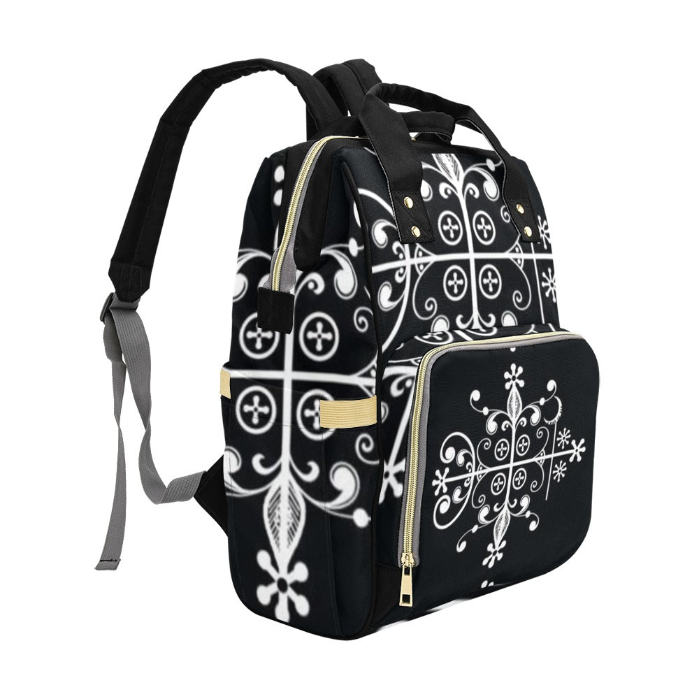 Legba By Tetpwav Soley   Multi-Function Diaper Backpack/Diaper Bag (Model 1688)