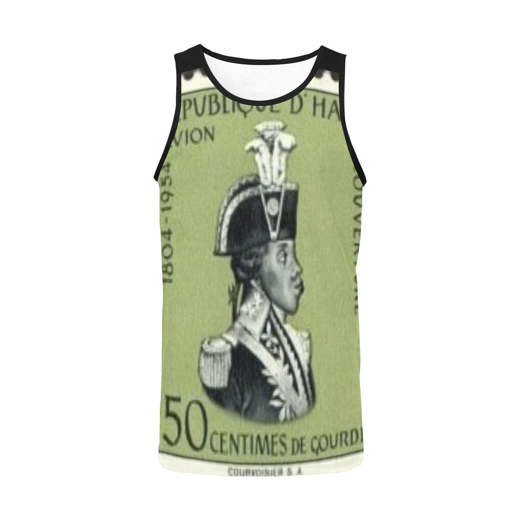 Toussaint_LOuverture_1743-1803 Men's All Over Print Tank Top (Model T57)