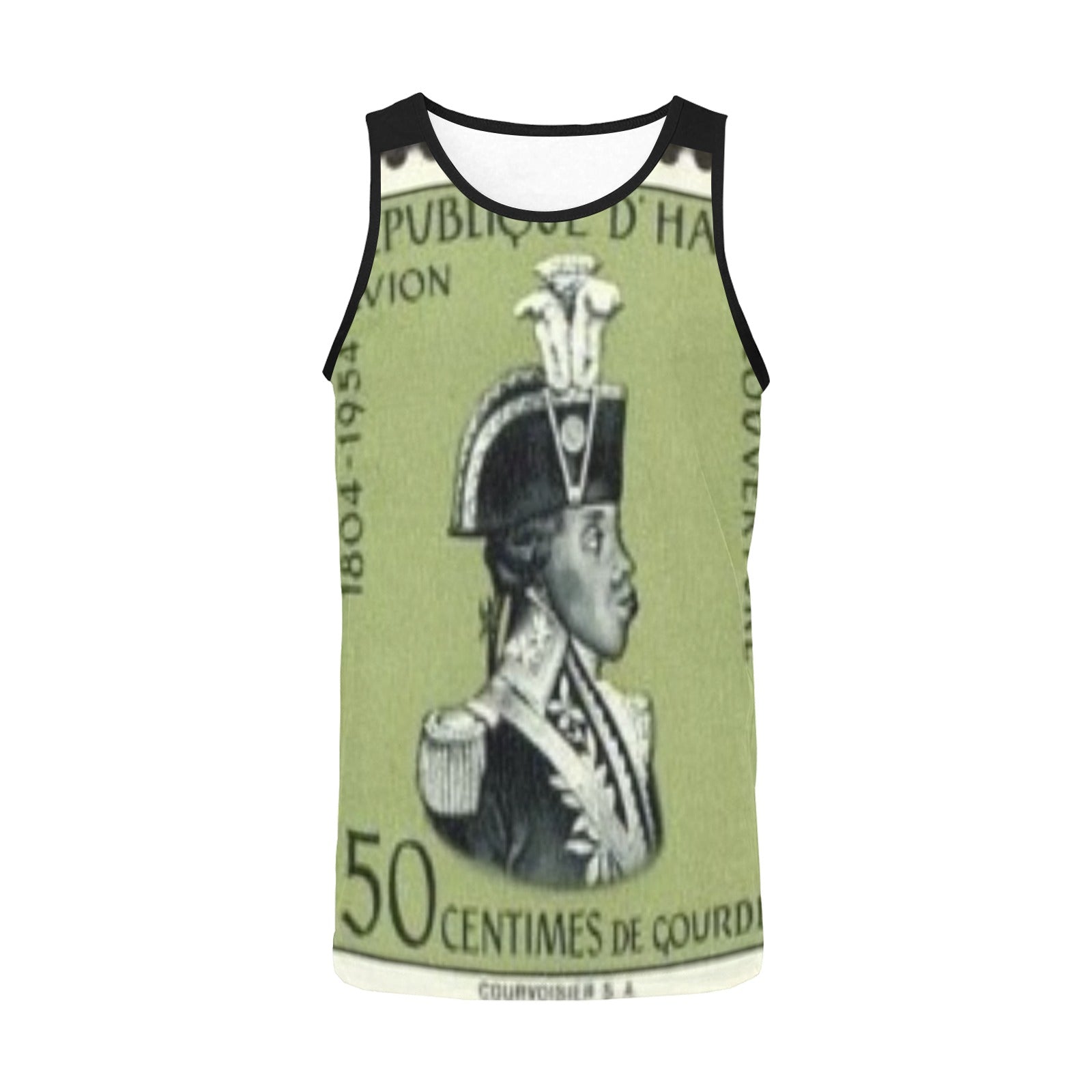 Toussaint_LOuverture_1743-1803 Men's All Over Print Tank Top (Model T57)