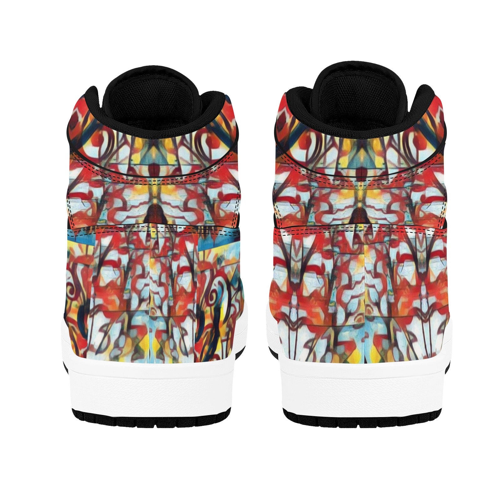 PwavBelnet1 Men's High Top Sneakers (Model 20042)