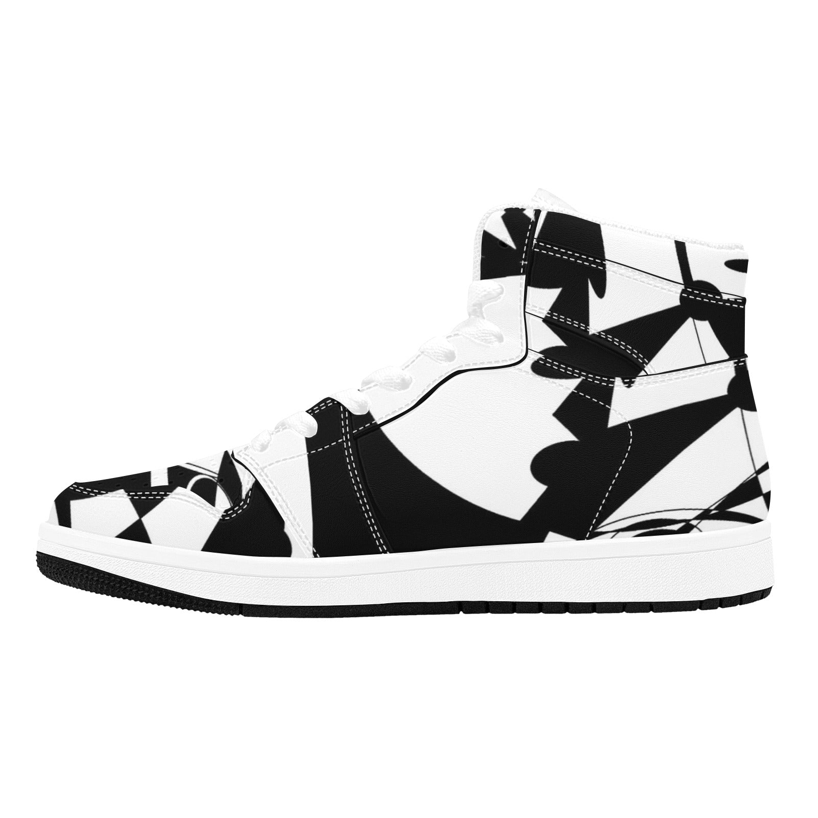 envant By Tetpwav Men's High Top Sneakers (Model 20042)