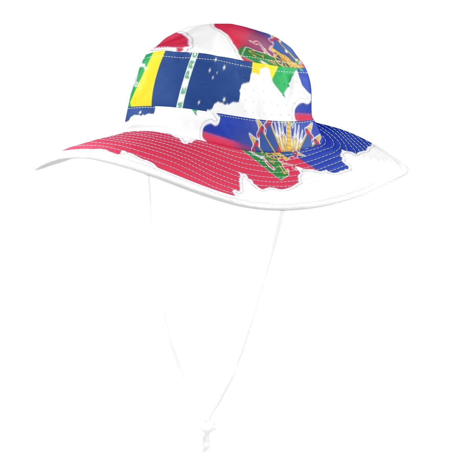 Chapo li Wide Brim Bucket Hat