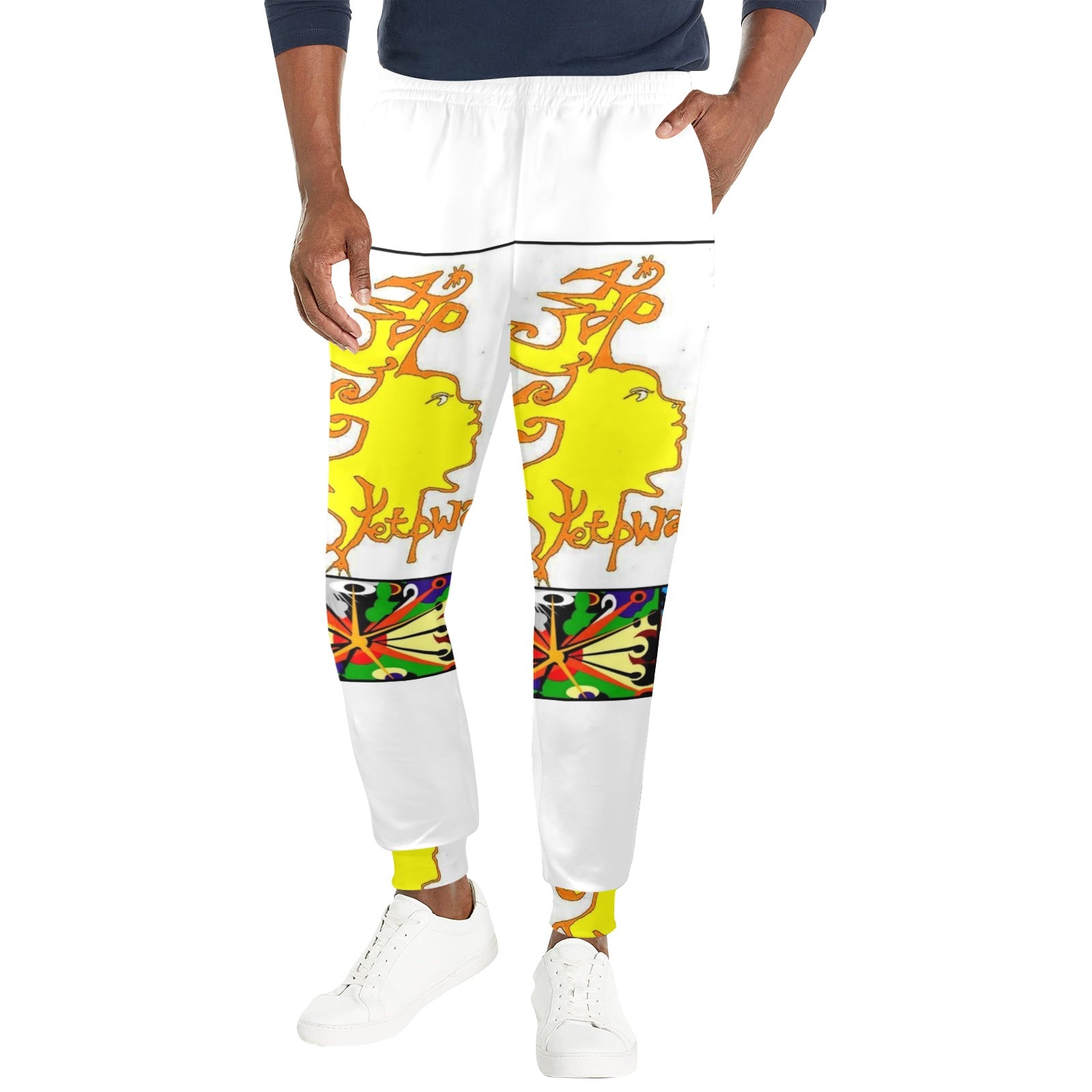Pwavarts (1) Men's Casual Sweatpants (Model L72)