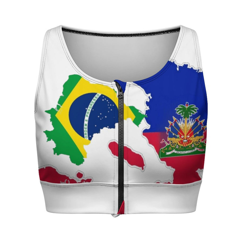 Women's Yoga Zipper Vest