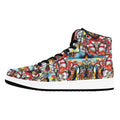 PwavBelnet1 Men's High Top Sneakers (Model 20042)